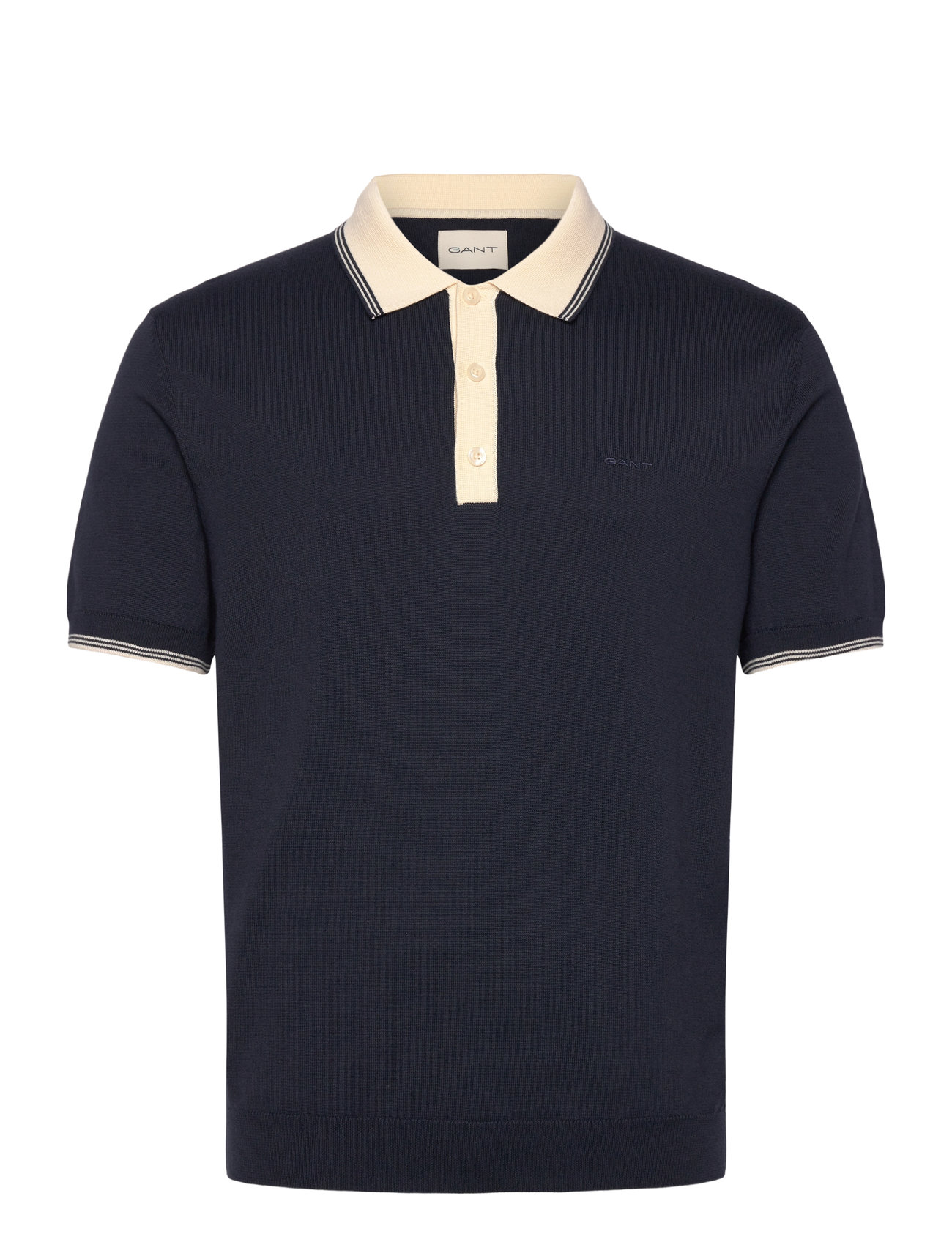 GANT Modal Blend Ss Polo Navy - XXXL - Herren