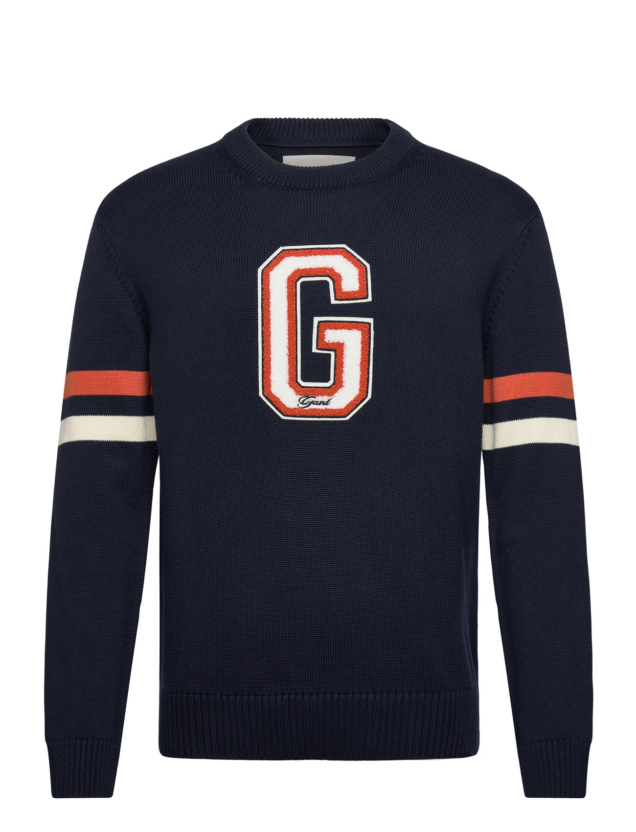 GANT Graphic Badge C-Neck Navy - XXL - Herren