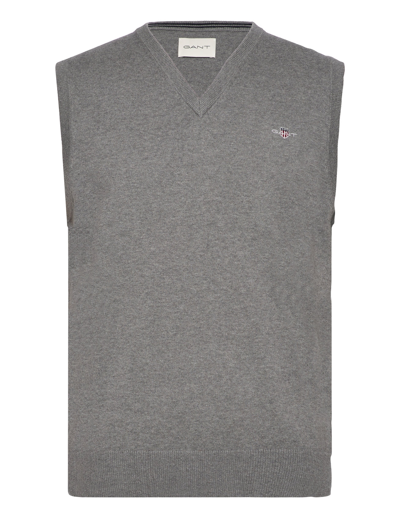 Classic Cotton Slipover Grey GANT