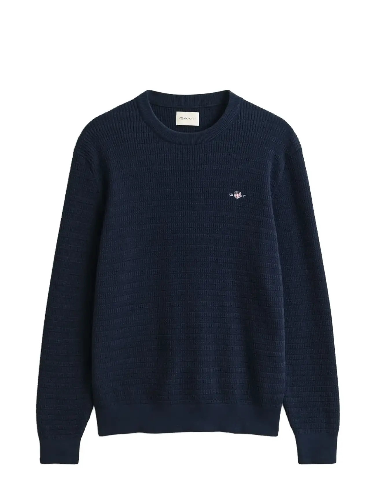 GANT Mini Cable C-Neck Navy - XL - Herren