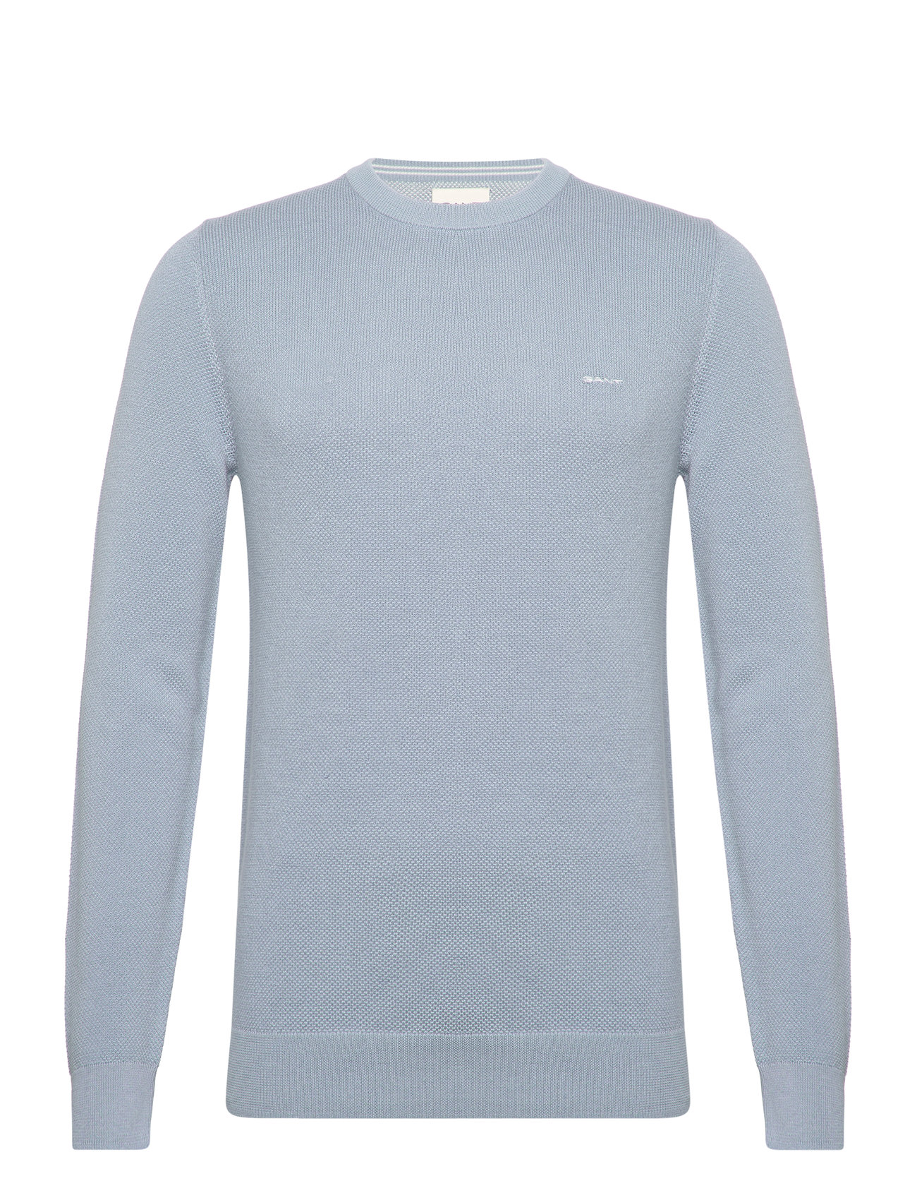 Cotton Pique C-Neck Blue GANT 133141