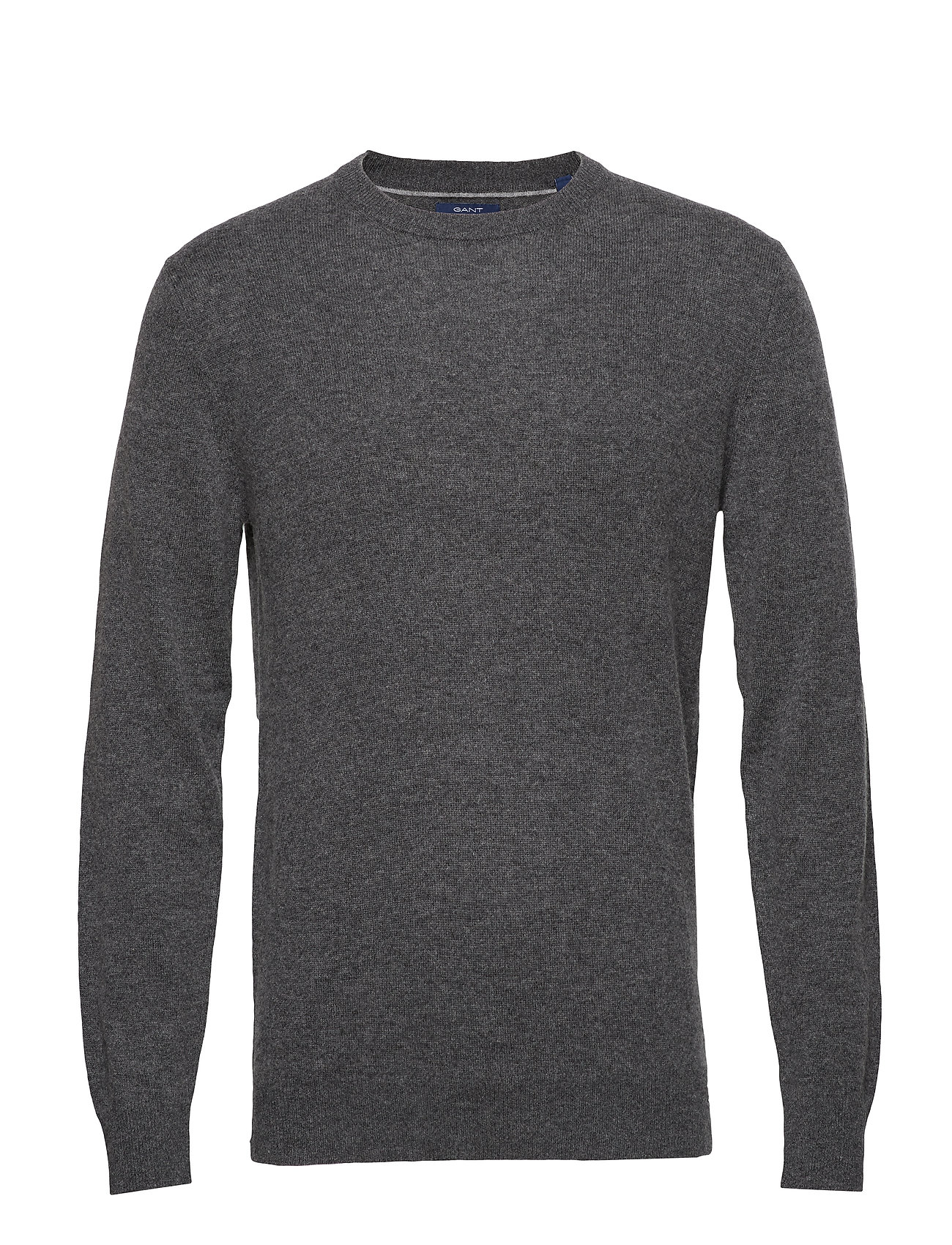 D2 Wool Cashmere Crew Gebreide Trui Met Ronde Kraag Grijs Gant gant kopen in de aanbieding D2 Wool Cashmere Crew Gebreide Trui Met Ronde Kraag Grijs Gant gant kopen in de aanbieding