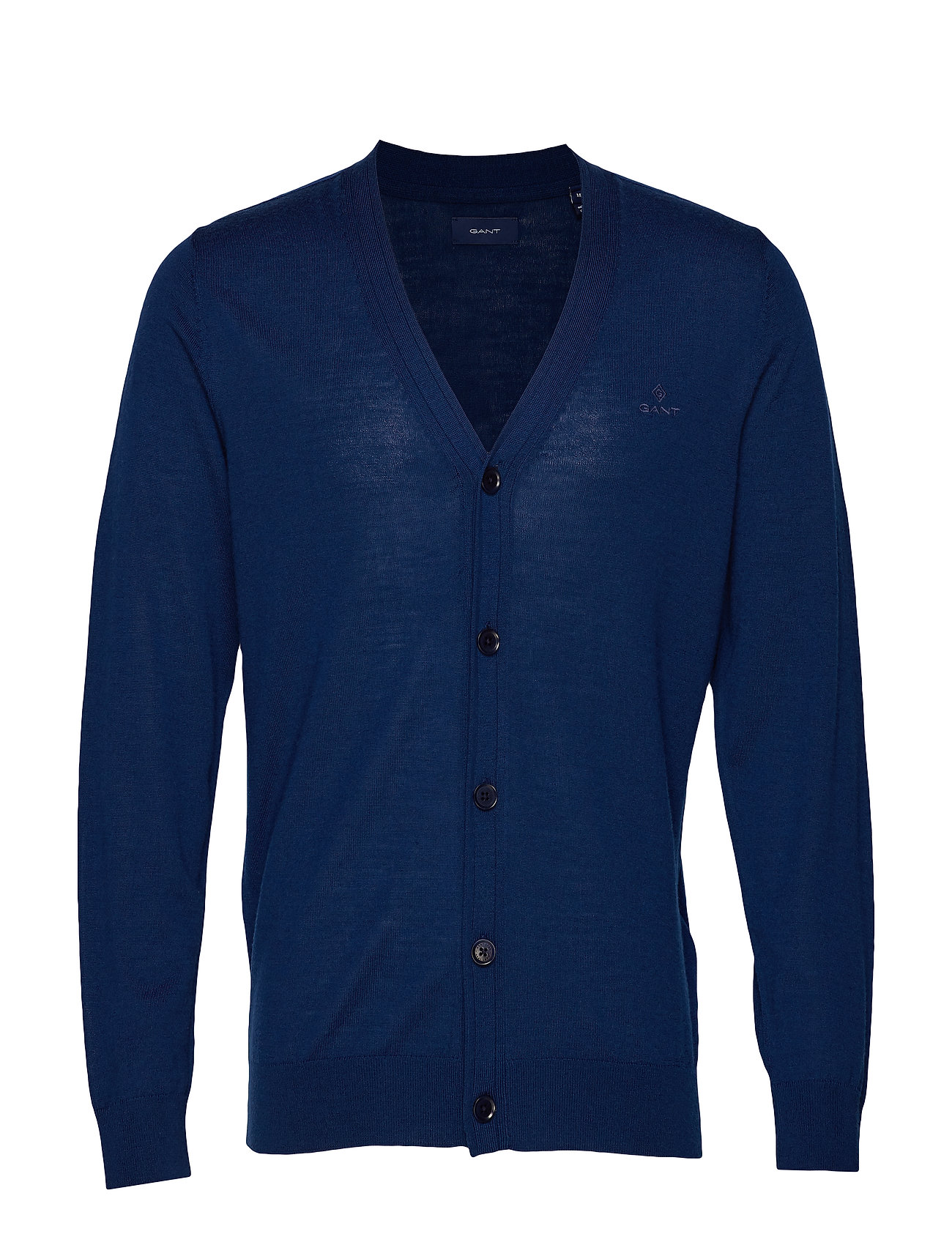 O1 Washable Merino Cardigan Gebreide Trui Blauw Gant gant kopen in de aanbieding O1 Washable Merino Cardigan Gebreide Trui Blauw Gant gant kopen in de aanbieding