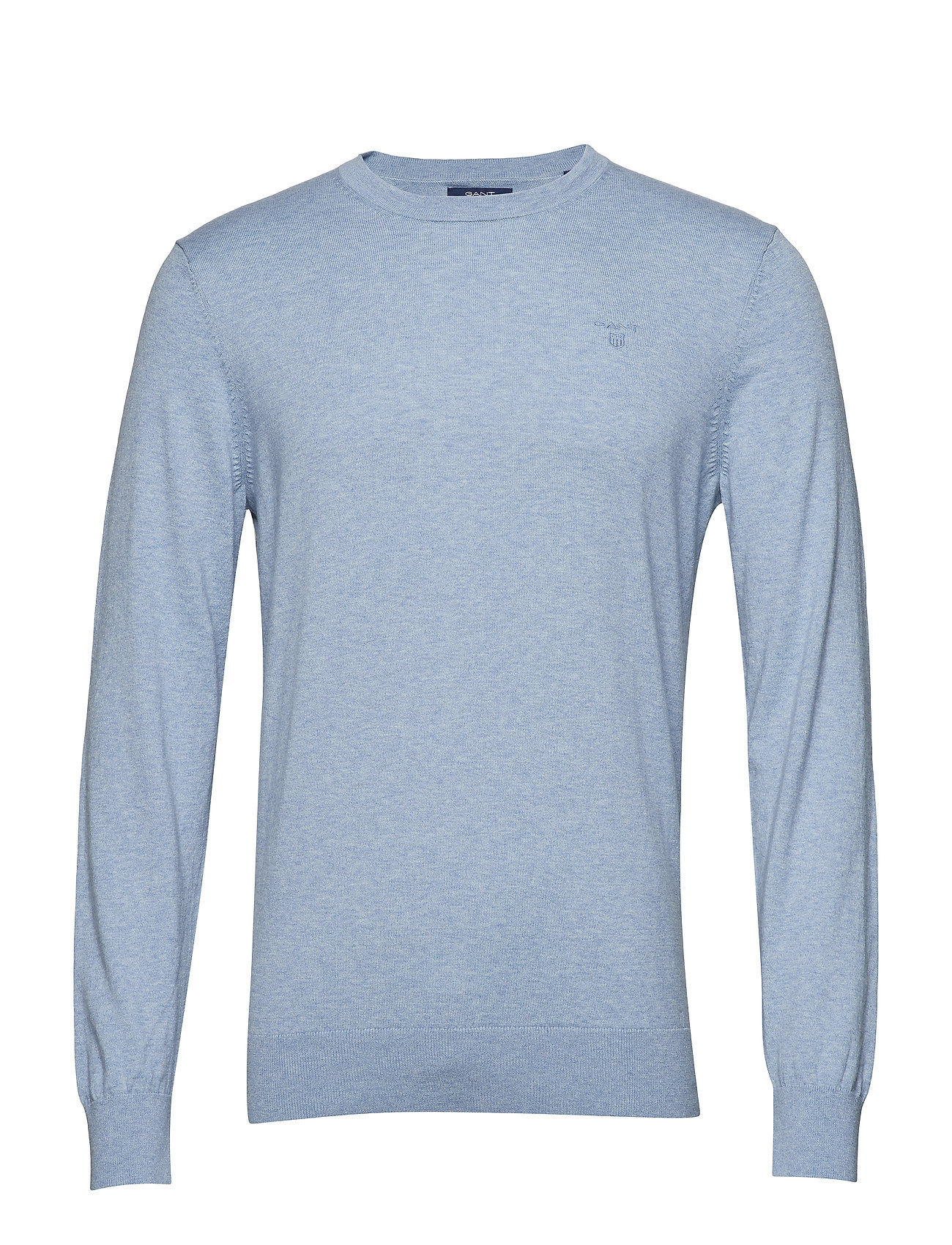 O2 Cotton Cashmere Crew Gebreide Trui Met Ronde Kraag Blauw Gant gant kopen in de aanbieding O2 Cotton Cashmere Crew Gebreide Trui Met Ronde Kraag Blauw Gant gant kopen in de aanbieding