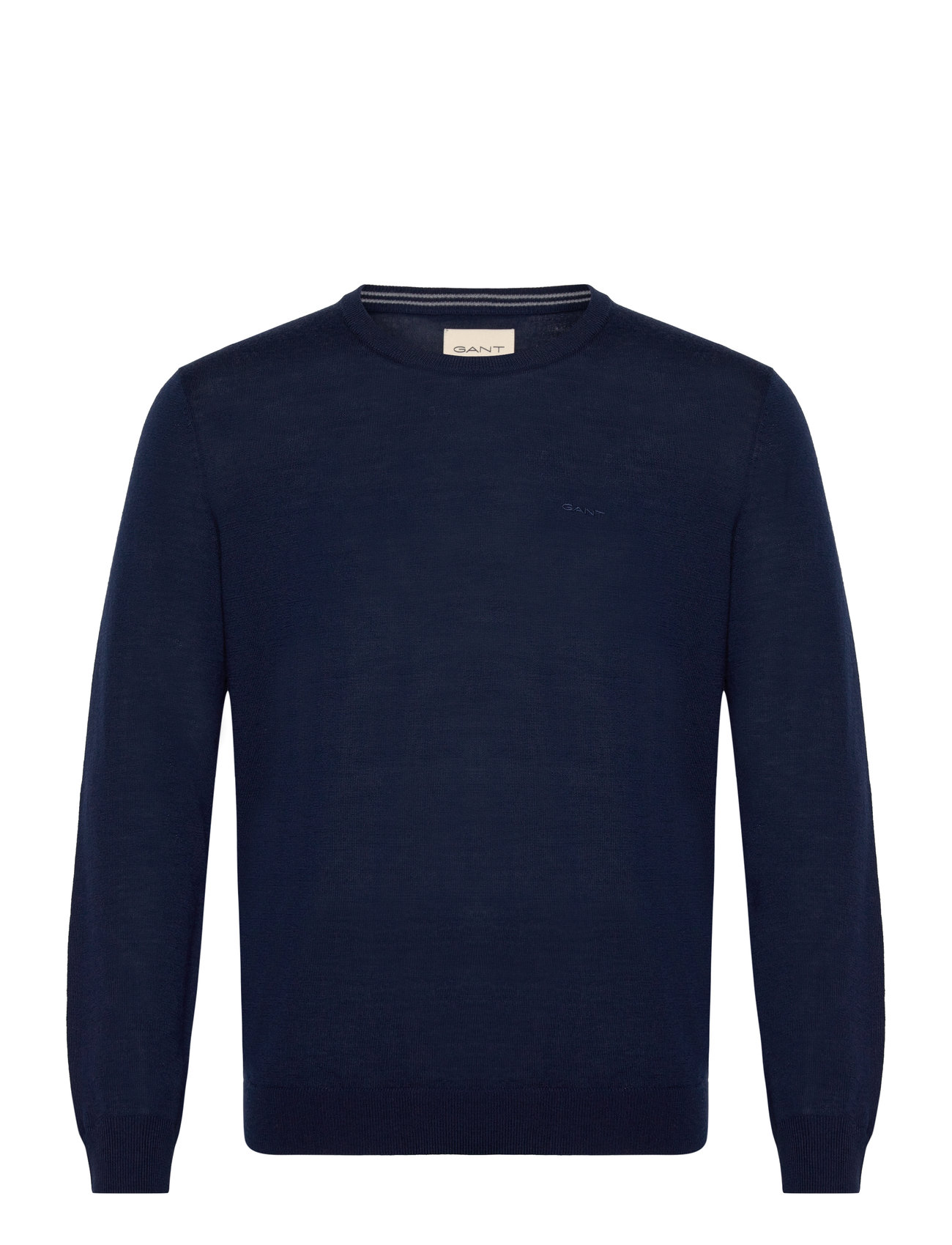 Extrafine Merino Wool C-Neck Navy GANT