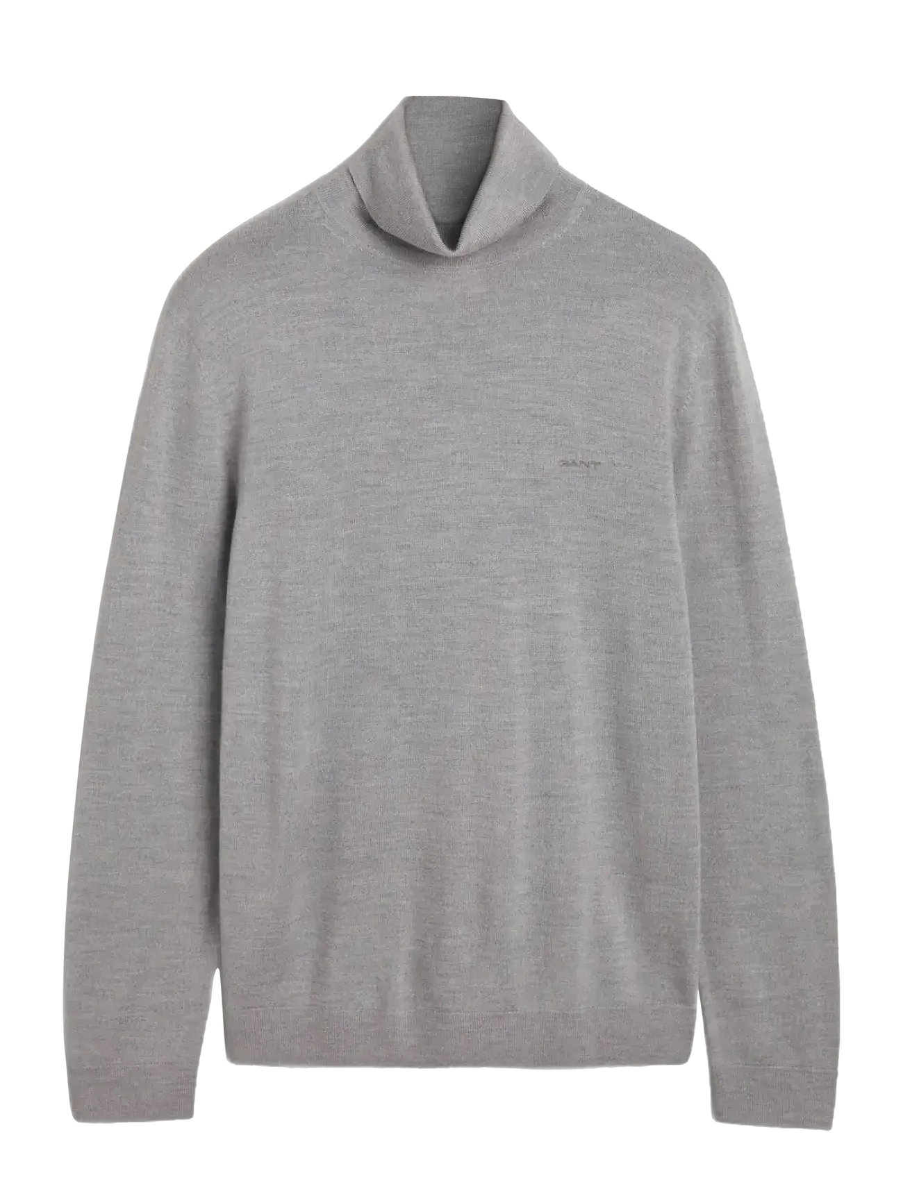 GANT Extrafine Merino Wolle Rollkragen Grau - S - Herren