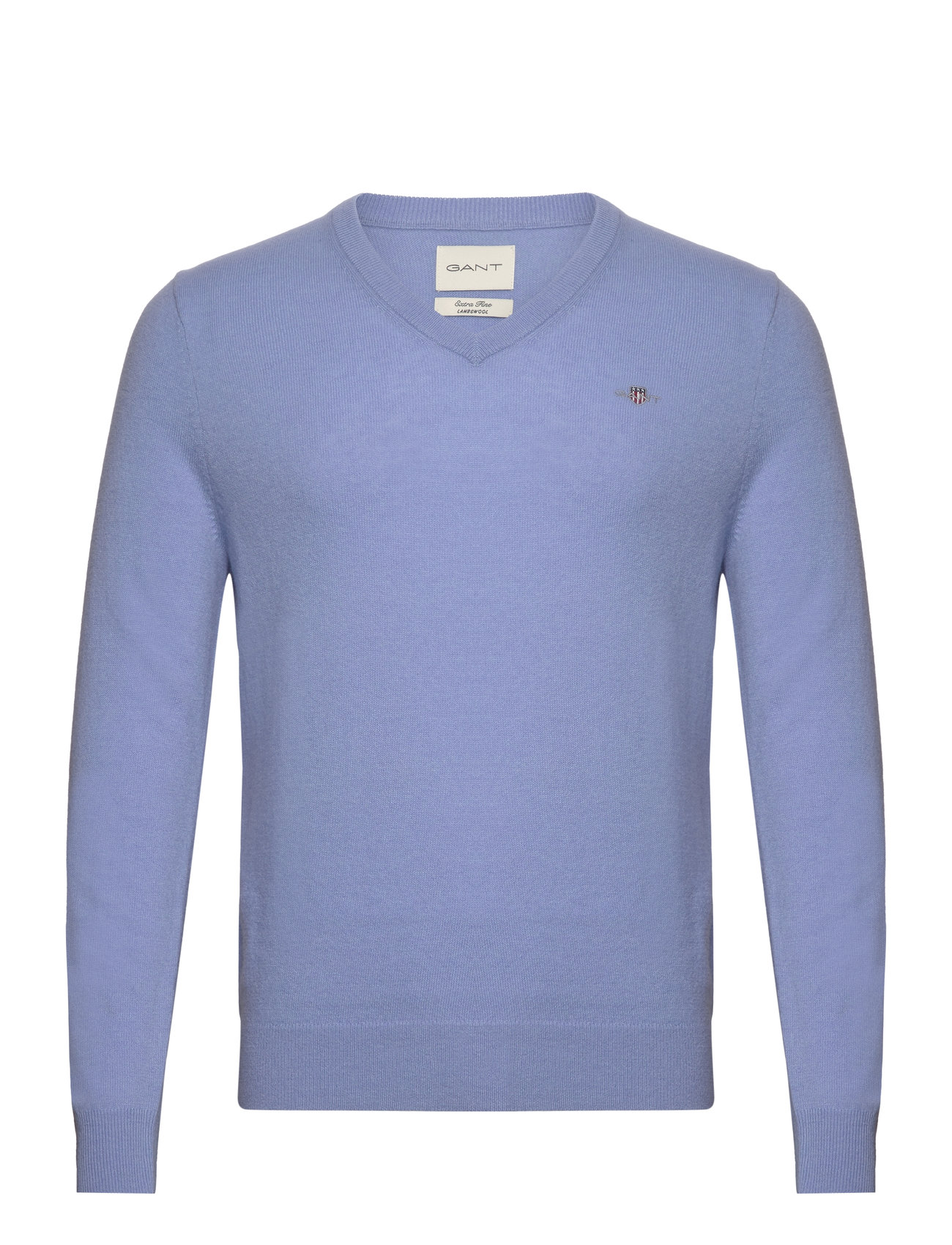 Extrafine Lambswool V-Neck Blue GANT 175137