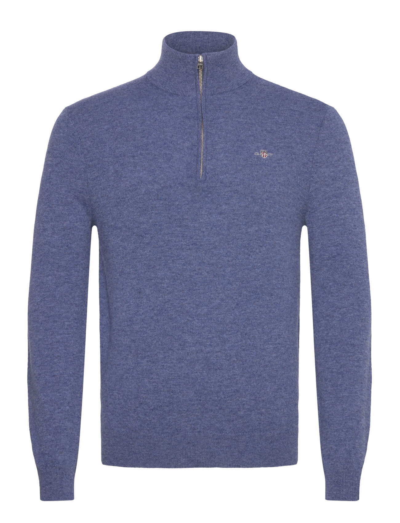 Extrafine Lambswool Half Zip Blue GANT