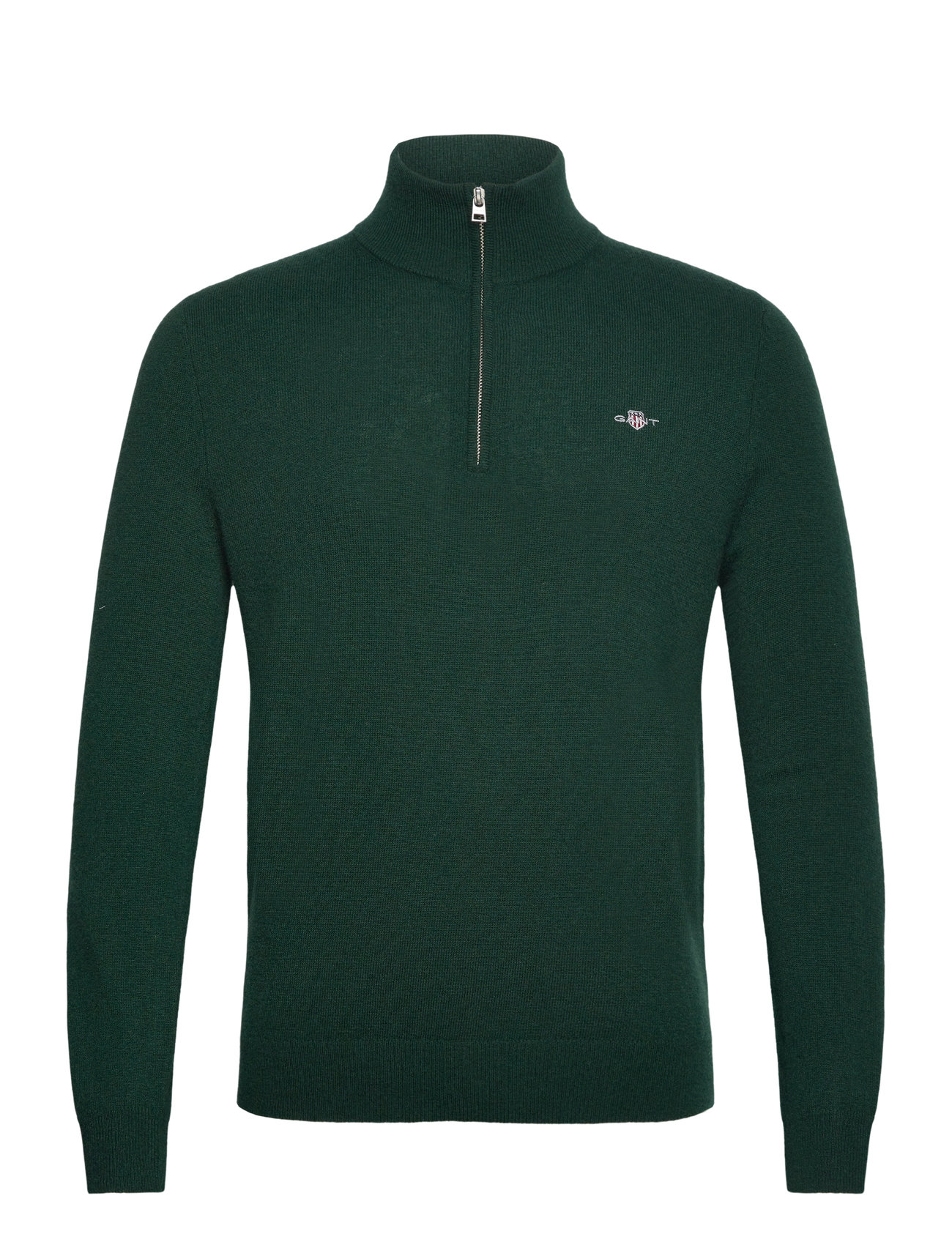 Extrafine Lambswool Half Zip Green GANT