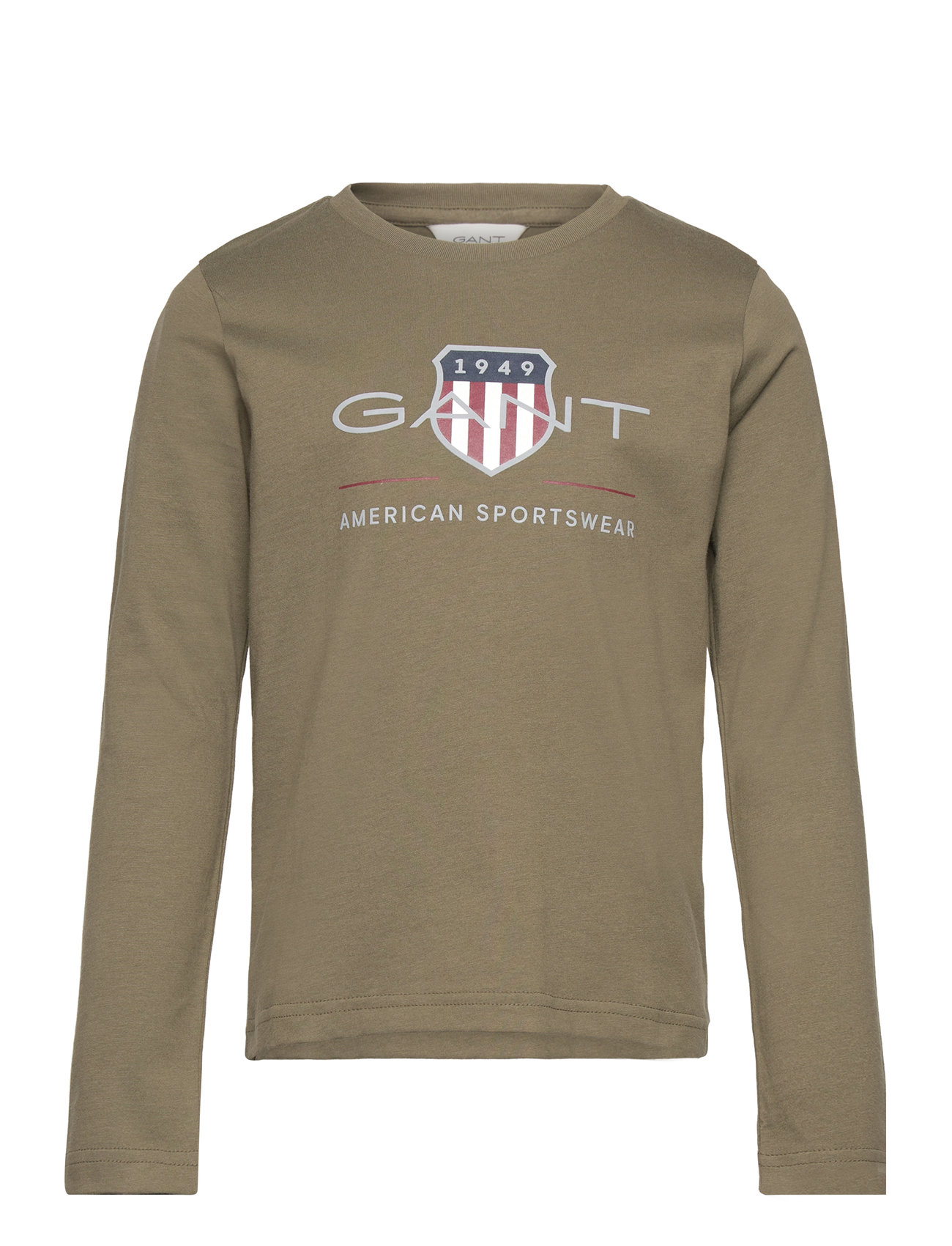 Archive Shield Ls T-Shirt Khaki GANT