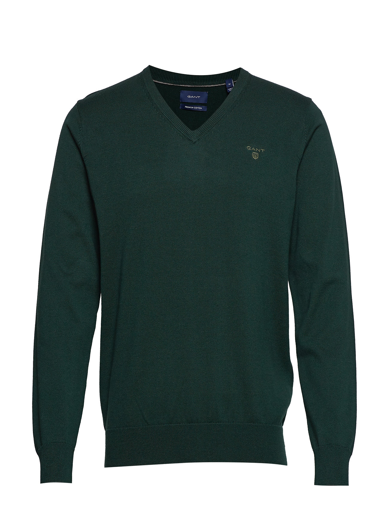 Lt Weight Cotton V Neck Gebreide Trui V Hals Groen Gant gant kopen in de aanbieding Lt Weight Cotton V Neck Gebreide Trui V Hals Groen Gant gant kopen in de aanbieding