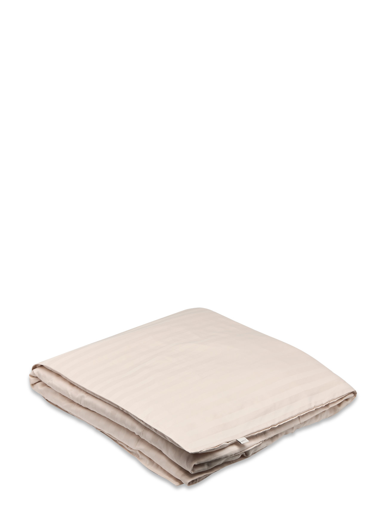 Sateen Stripes Double Duvet Beige GANT