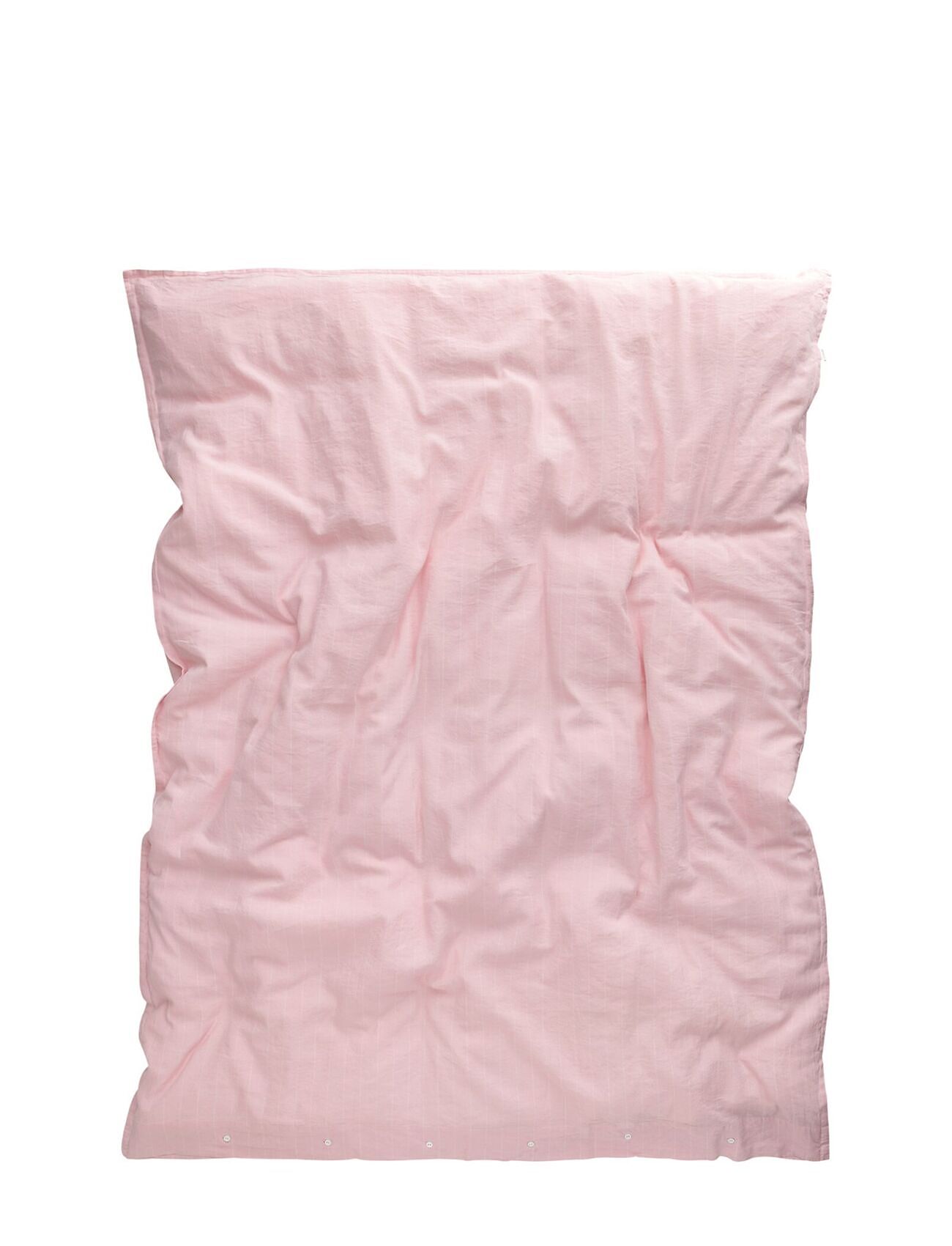 GANT Pinstripe Double Duvet Rosa