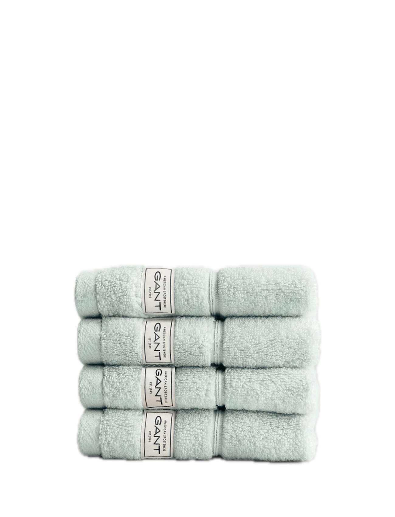 GANT Premium Towel 30X30 4-Pack Grön