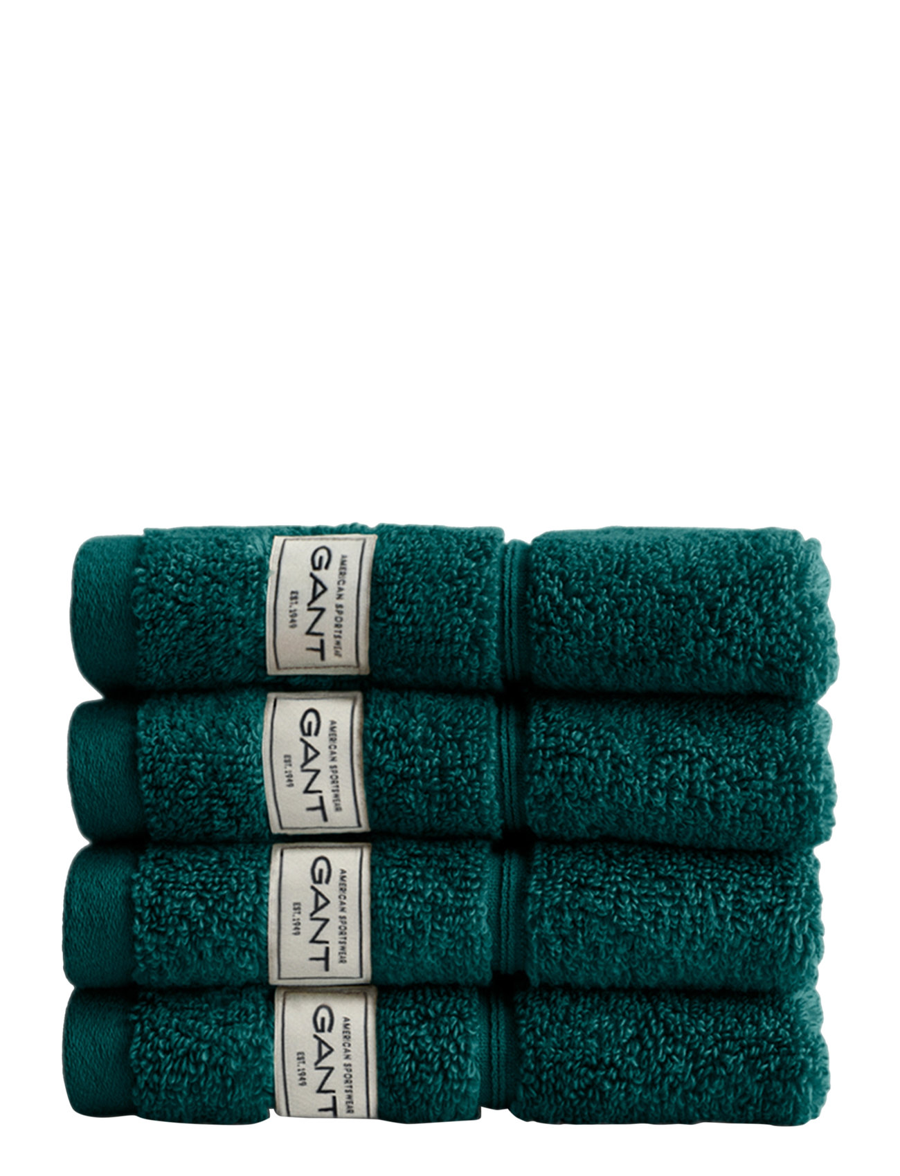 Premium Towel 30X30 4-Pack Green GANT