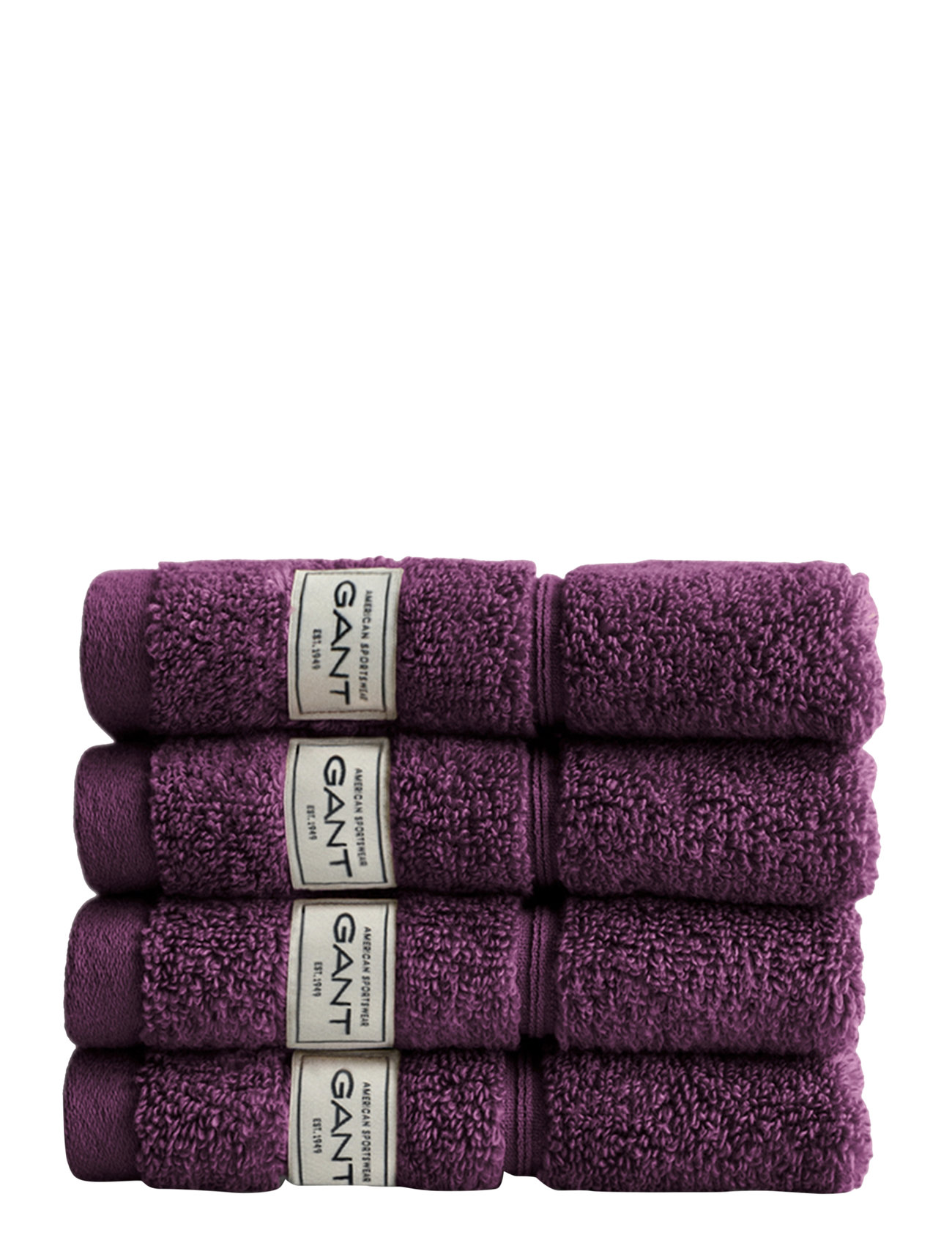 Premium Towel 30X30 4-Pack Purple GANT