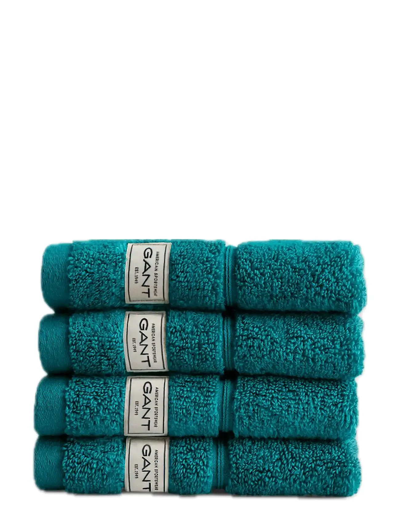 GANT Premium Towel 30X30 4-Pack Grön