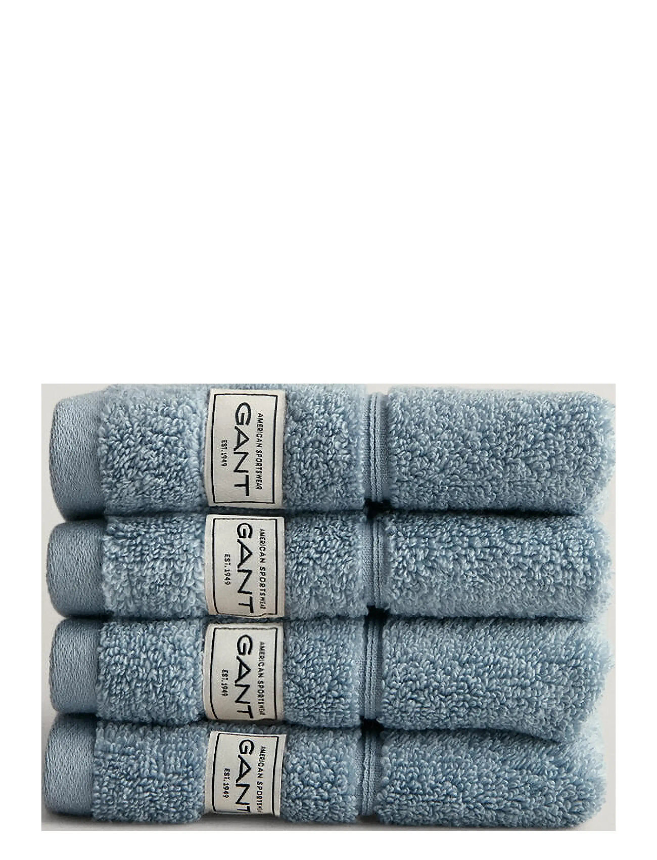 GANT Premium Towel 30X30 4-Pack Blå