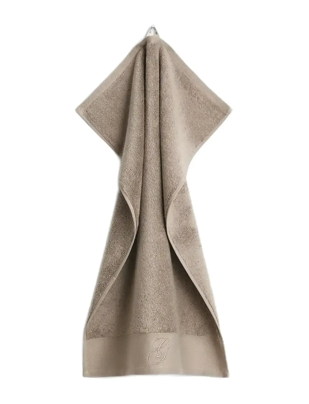 GANT Embroidery Handtuch Beige - 30X50 - Unisex