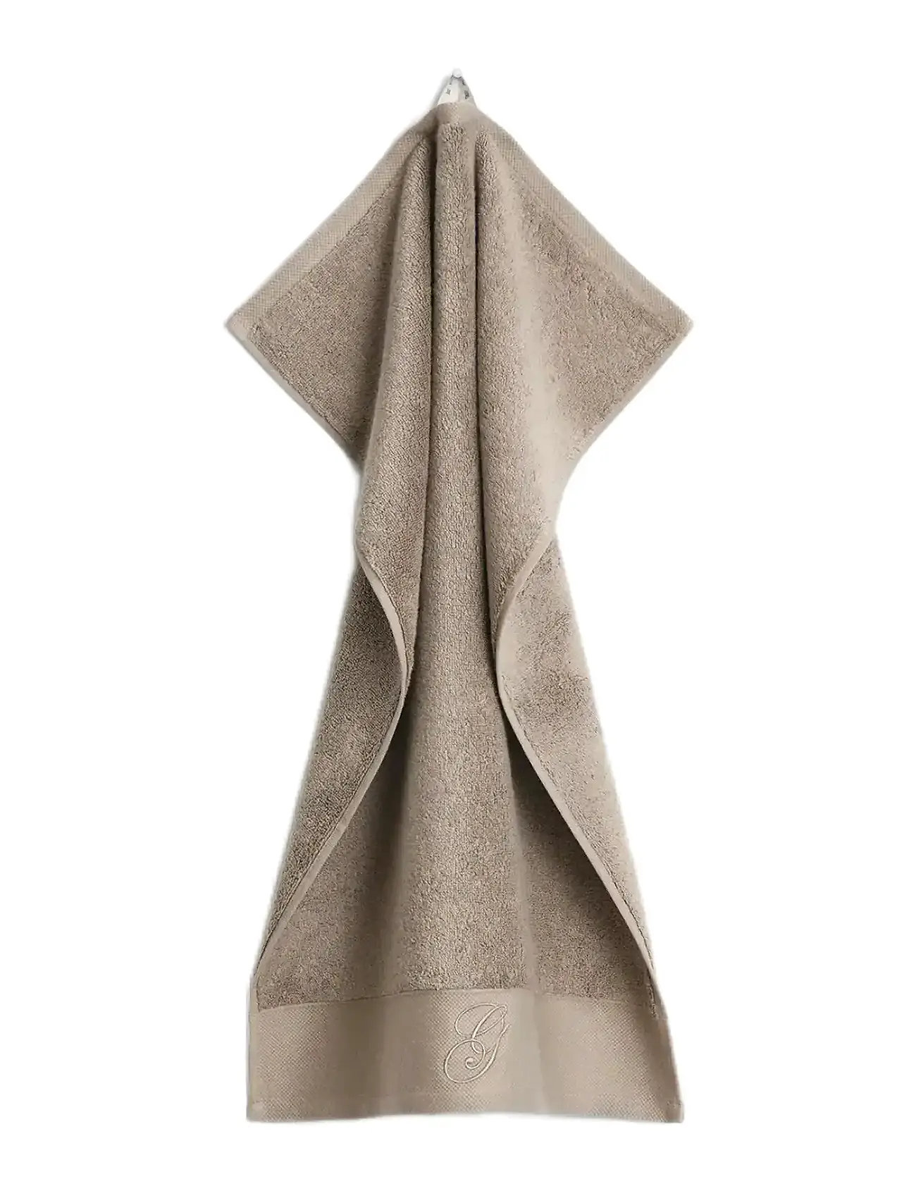 GANT Embroidery Handtuch Beige - 50X70 - Unisex