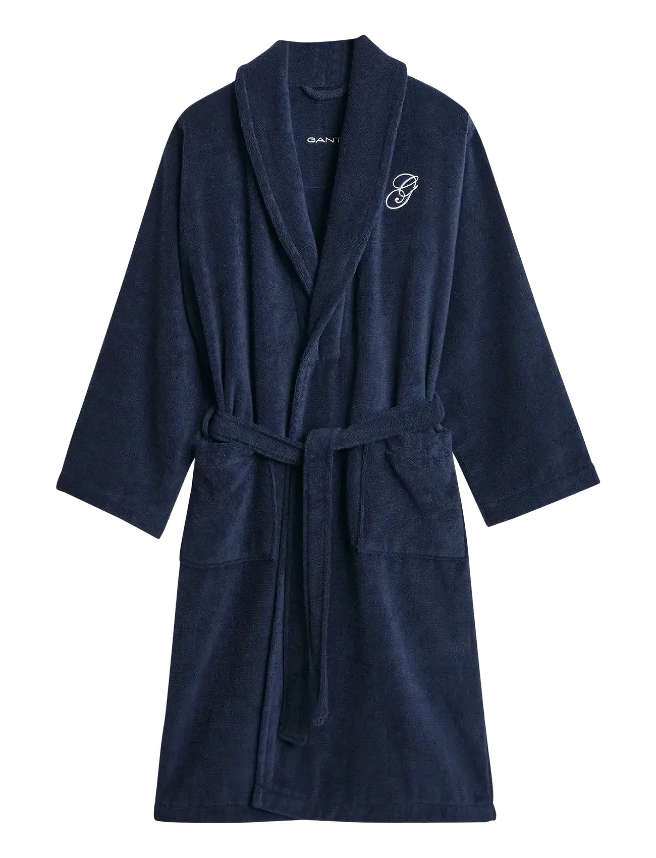 GANT Embroidery Morgenmantel Navy - S - Damen