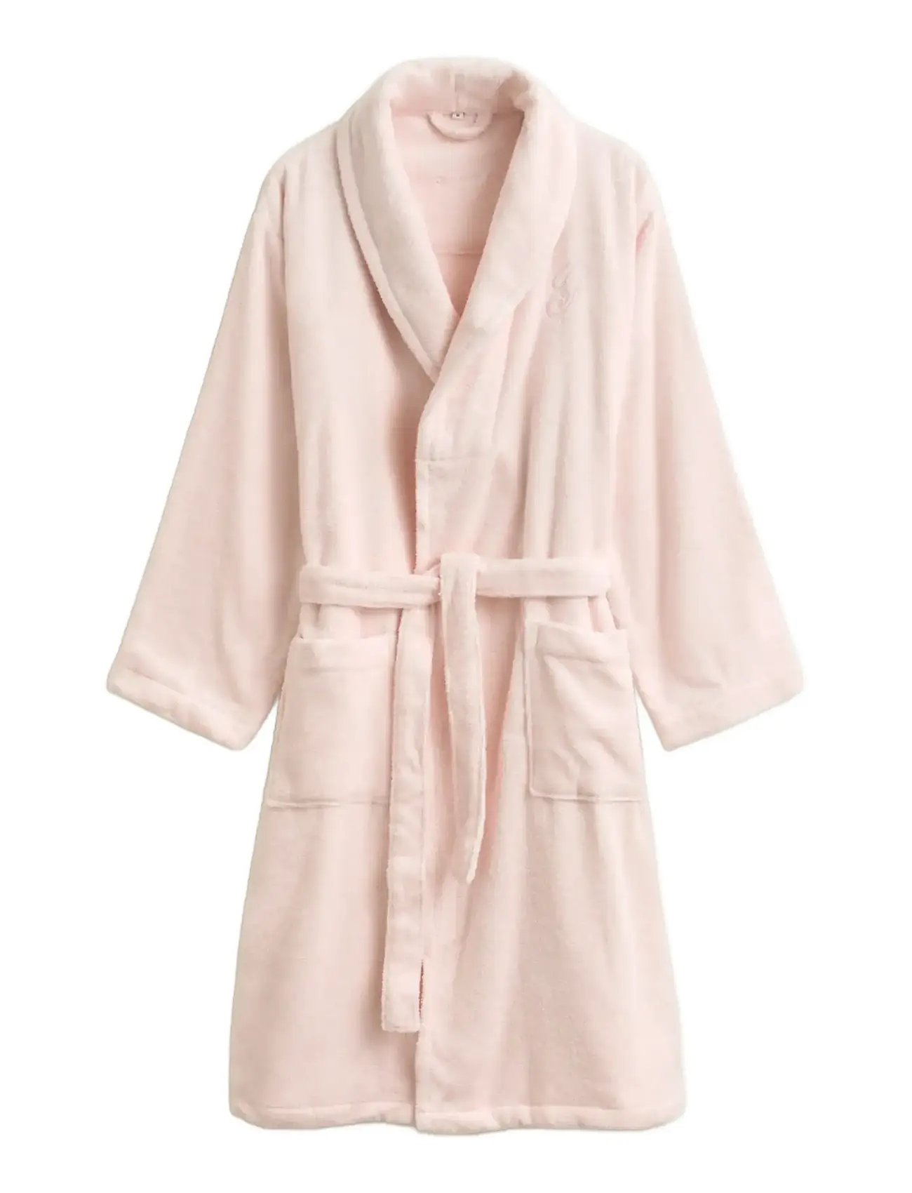 GANT Embroidery Robe, S, Pink, Tekstiler Til Badeværelset > Badekåber, Unisex