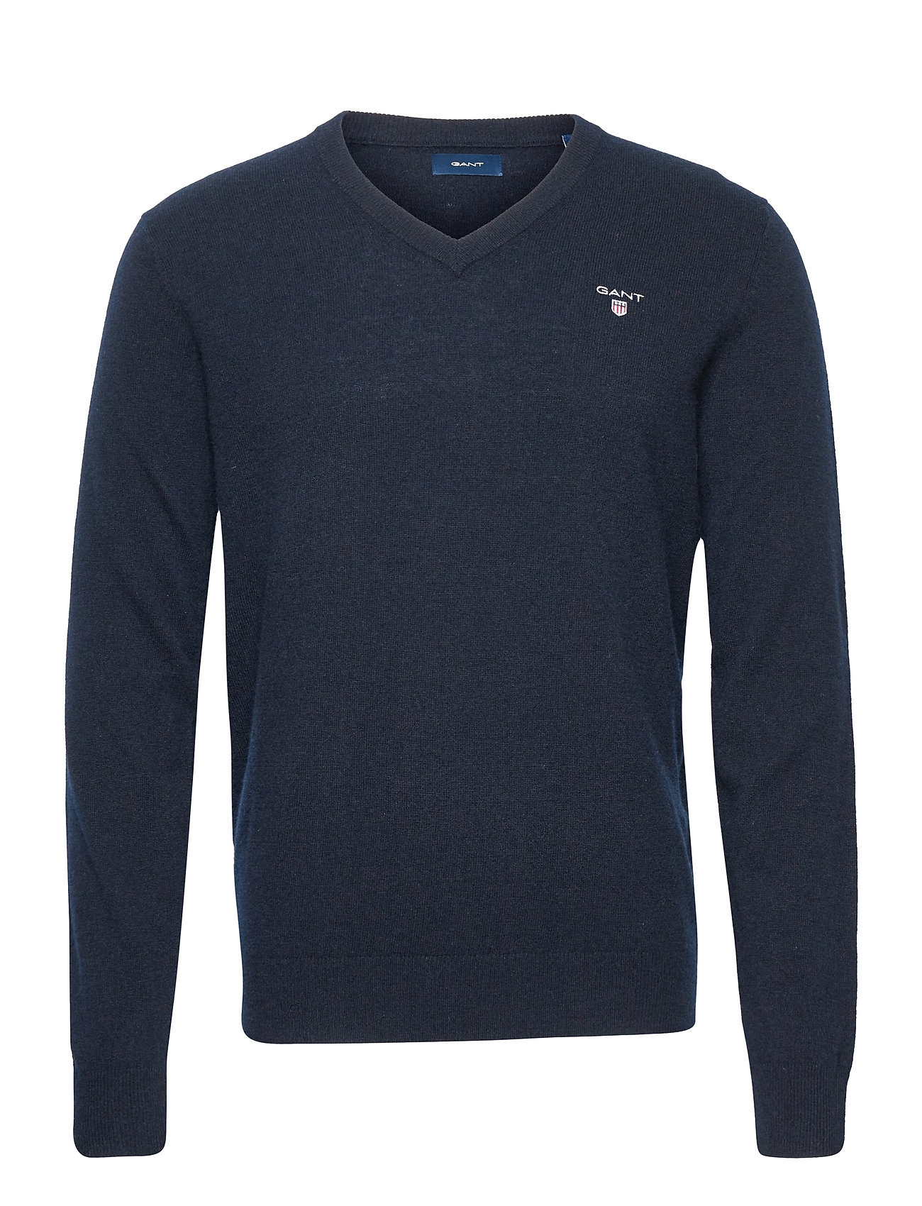 Lambswool Blend V-Neck Blue GANT