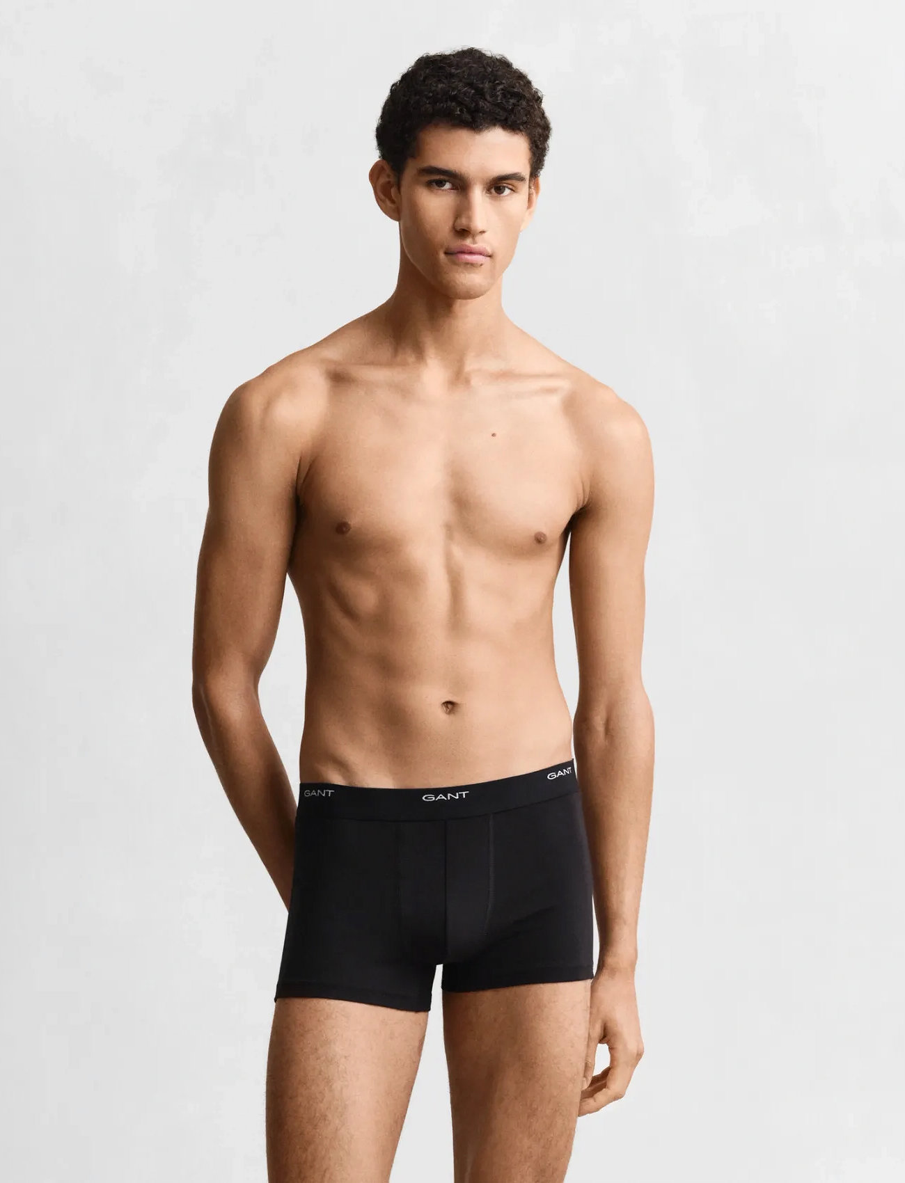 GANT Core Trunk 3-Pack, S, Black, Undertøj > Boksere, Herre