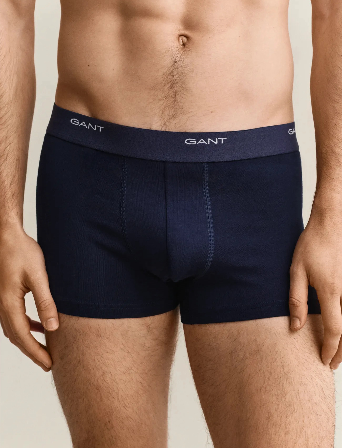 GANT Core Trunk 3-Pack, S, Multi/patterned, Undertøj > Boksere, Herre