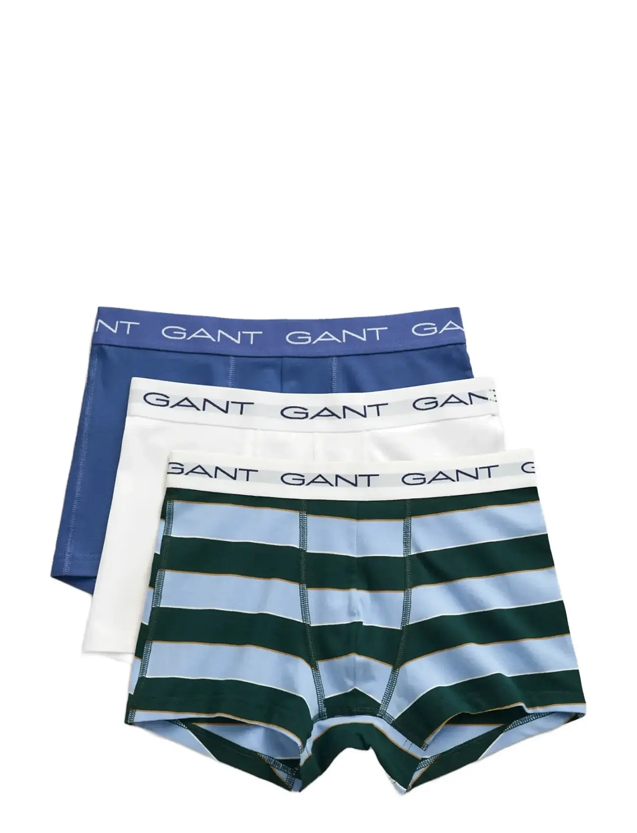GANT Multistripe Trunk 3-Pack Blau - XL - Herren