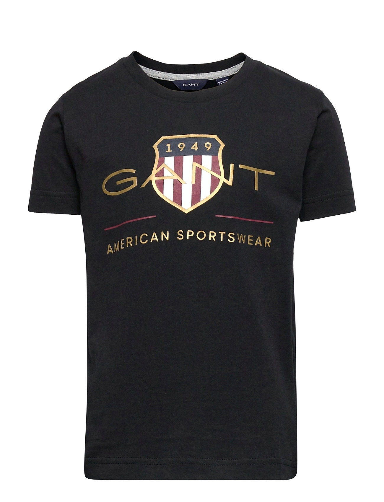 Archive Shield Ss T-Shirt T-shirts Short-sleeved Musta GANT
