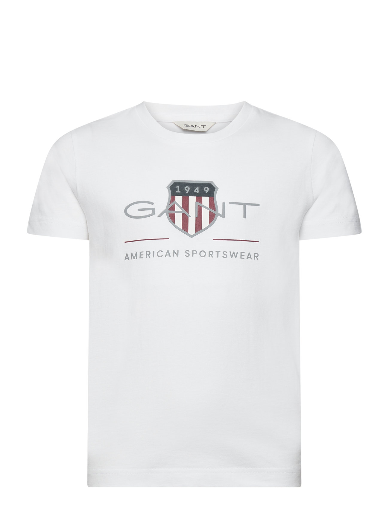 GANT Archive Shield Ss T-Shirt Vit