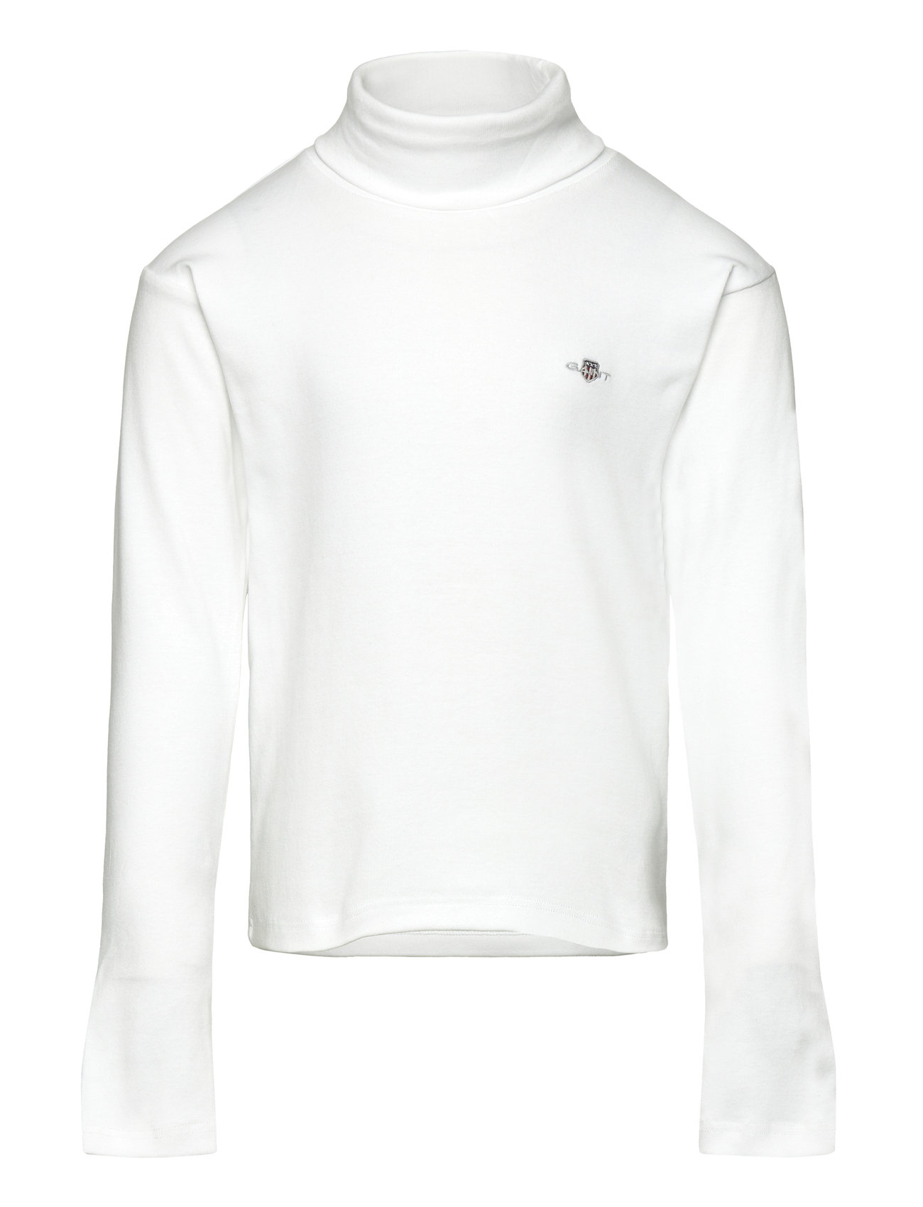 GANT Shield Ls Turtle Neck Vit