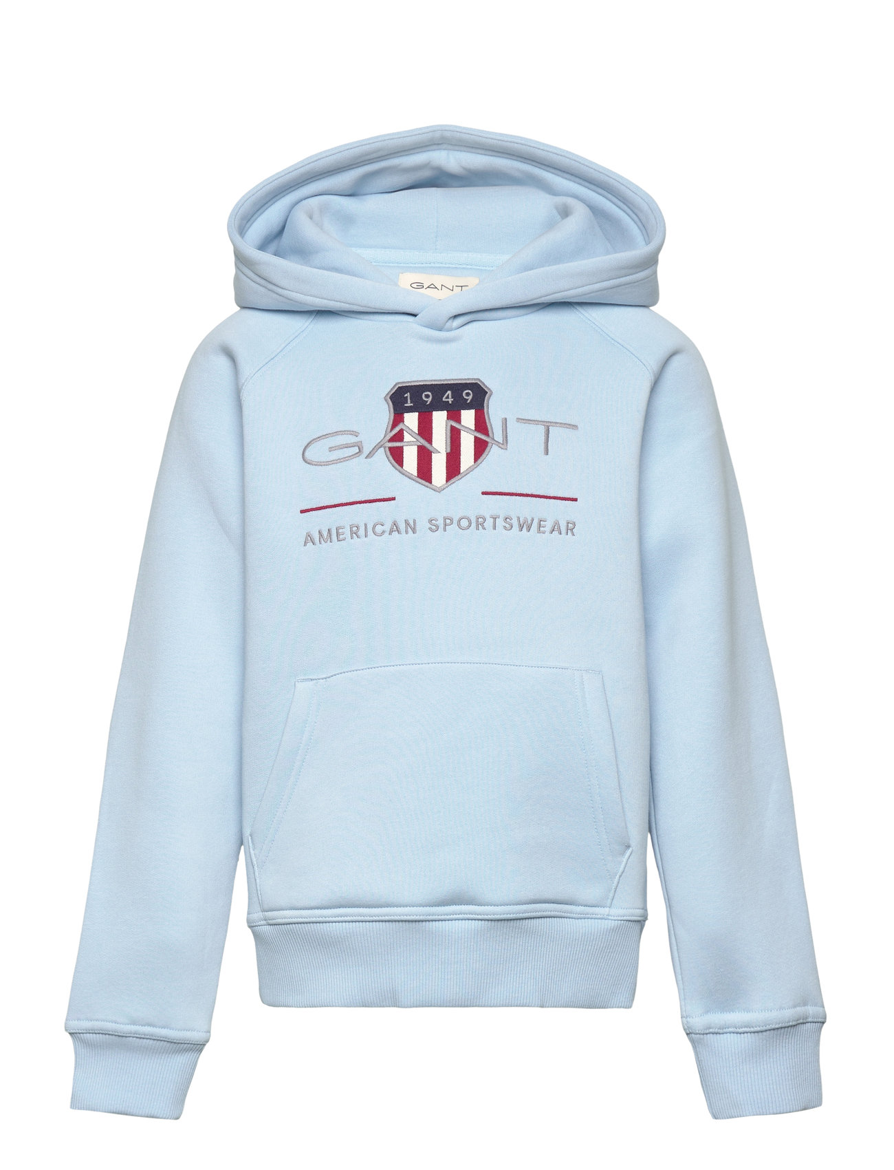 GANT Archive Shield Hoodie Blå