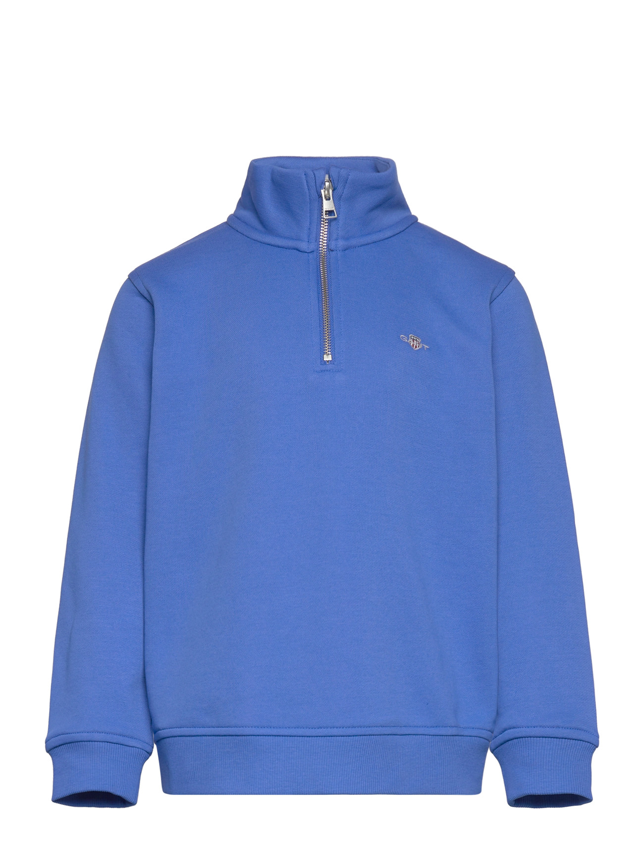 GANT Shield Half Zip Sweatshirt Blau - 176 - Kinder