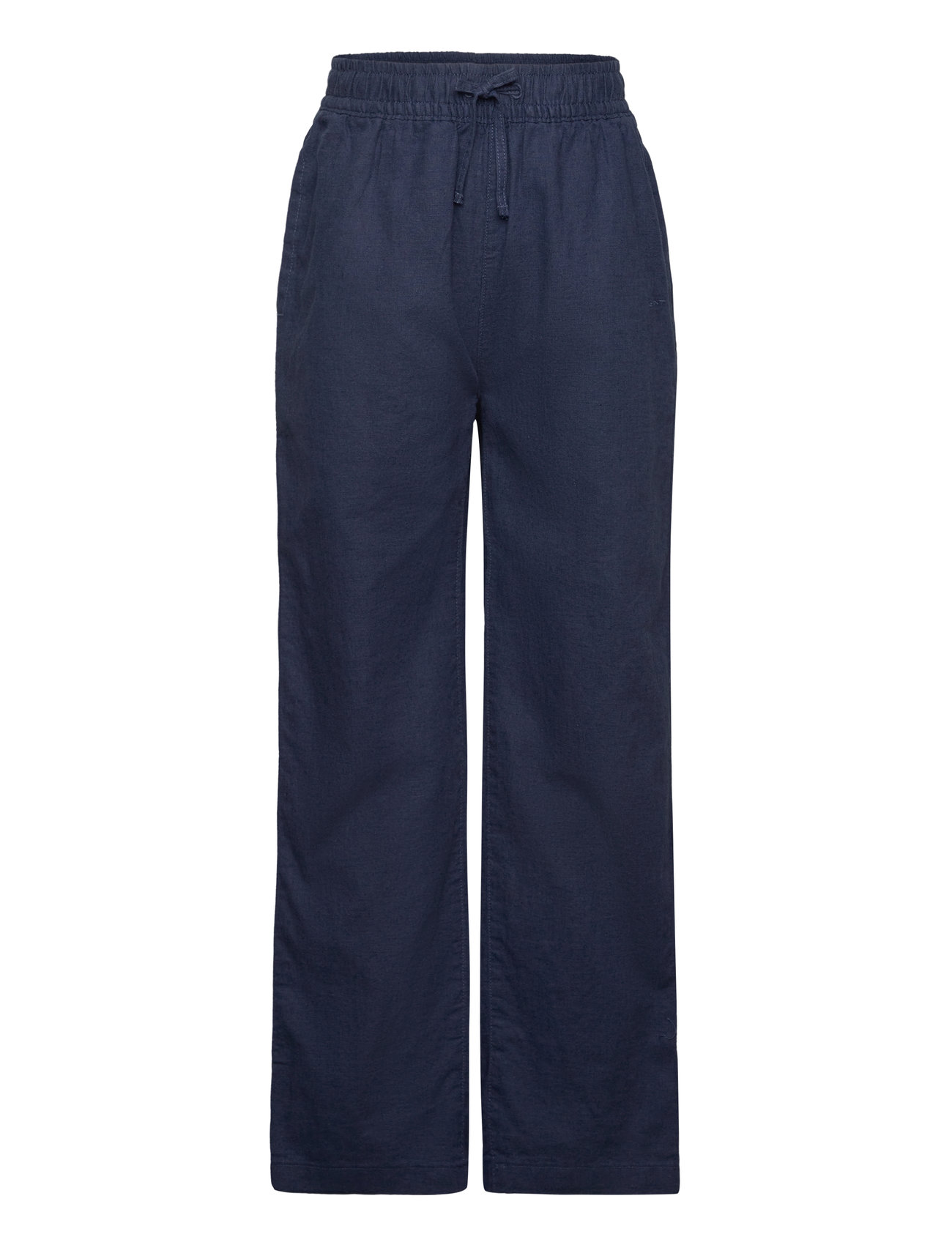 GANT Cotton Linen Pants, 176, Navy, Underdele > Bukser, Børn