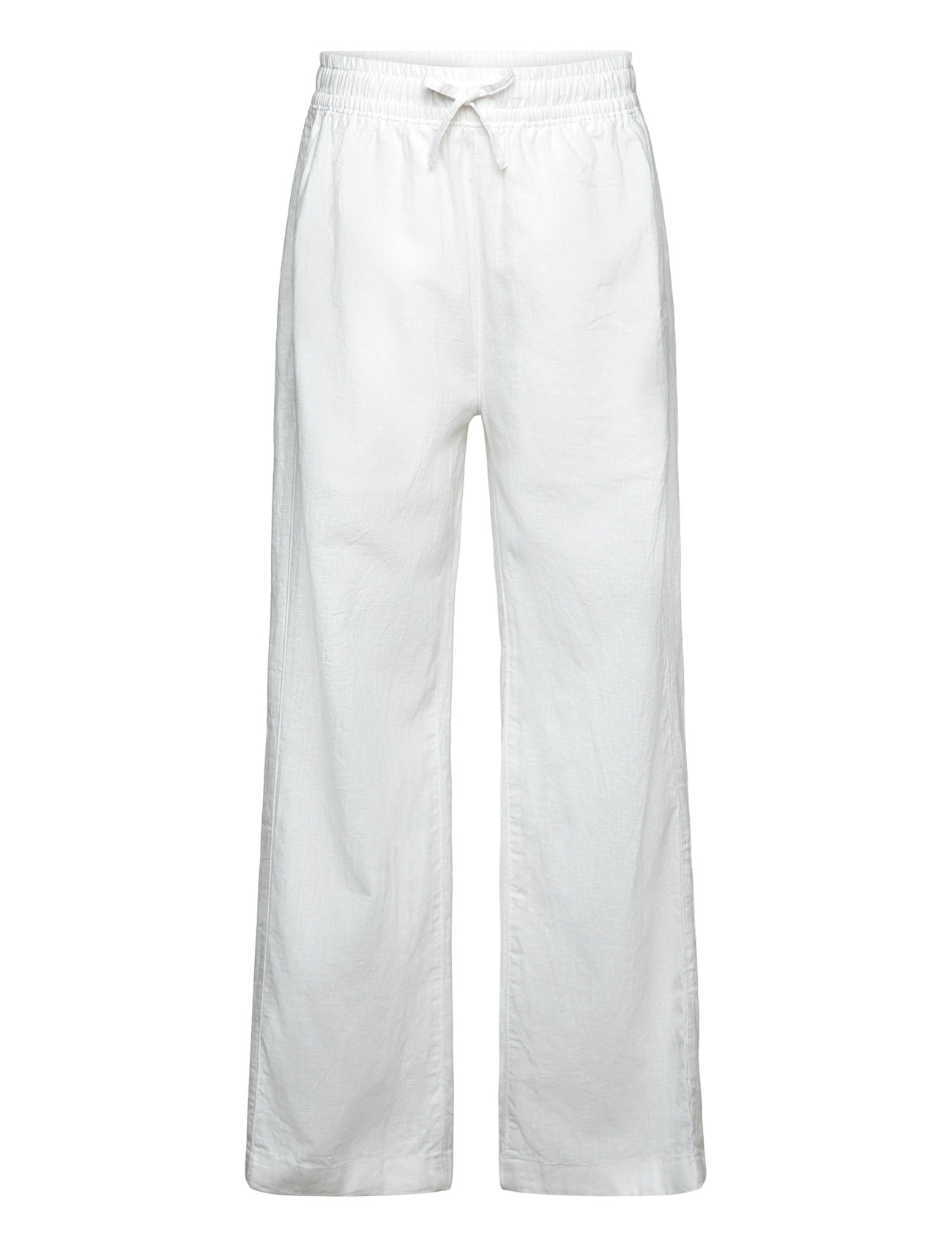 GANT Cotton Linen Pants, 170, White, Underdele > Bukser, Børn