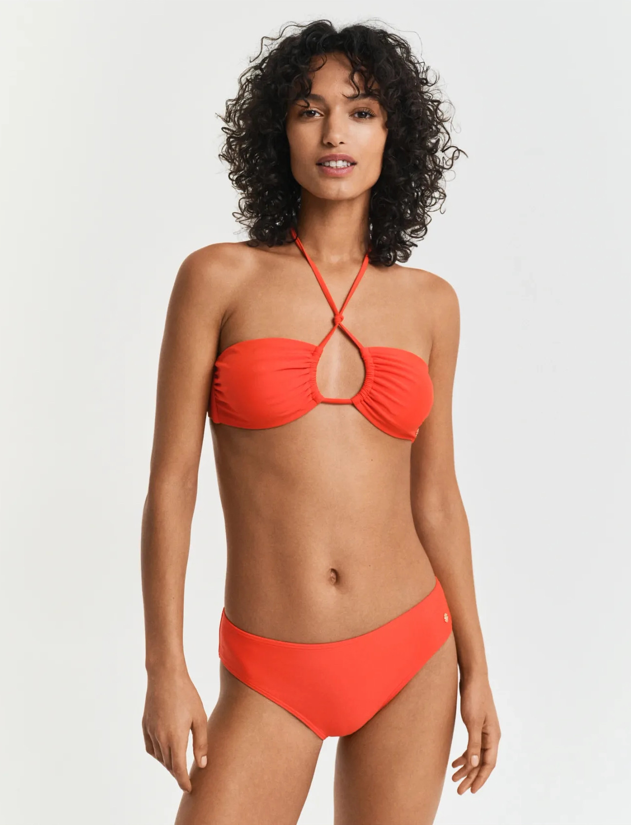GANT Bikini Hipster, S, Red, Bikiniunderdele > Bikinitrusser, Dame