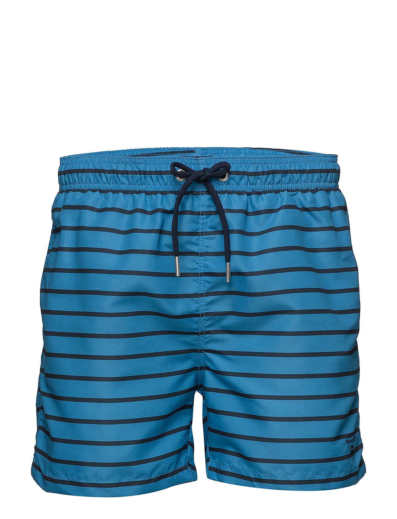 Gant Mens Double Breton Swim Shorts Long Cut Men Shorts