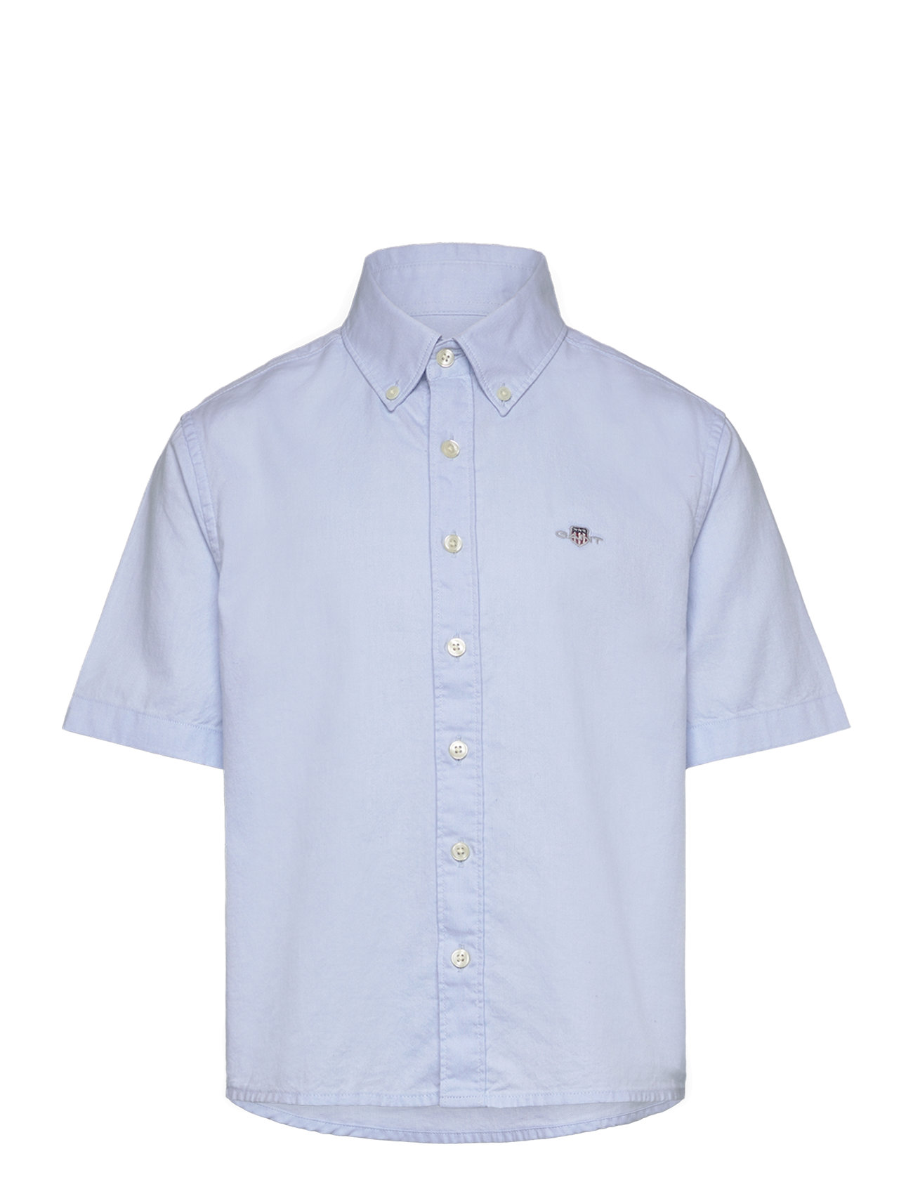 Reg Ss Oxford B.d Shirt Blue GANT