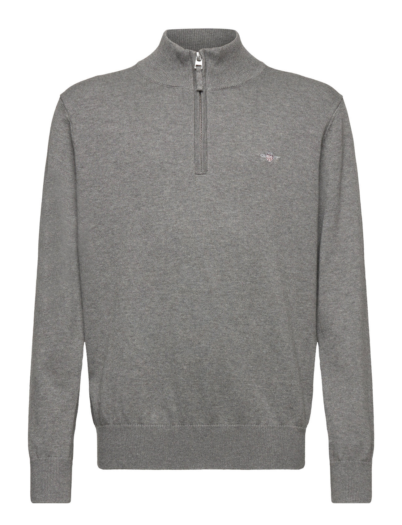 Shield Cotton Half Zip Grey GANT