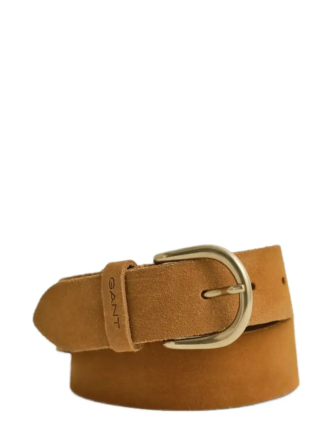 GANT Gant Jeans Belt, 95, Brown, Bælter > Klassiske Bælter, Herre