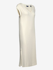 GANT - D1. DETAIL SLIT JERSEY DRESS - summer dresses - linen - 2