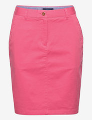 pink chino skirt