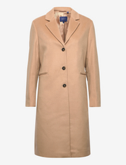 WOOL BLEND TAILORED COAT
