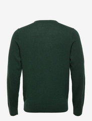 GANT - MD. EXTRAFINE LAMBSWOOL V-NECK - knitted v-necks - tartan green - 1