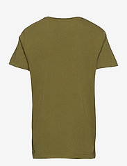 GANT - ARCHIVE SHIELD EMB SS T-SHIRT - pattern short-sleeved t-shirt - olive branch green - 1