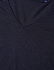 GANT - ORIGINAL V-NECK SS T-SHIRT - t-shirts - evening blue - 2