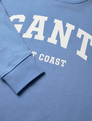 GANT - MD. GANT C-NECK SWEAT - sweatshirts - azure blue - 2