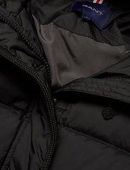 GANT - D2. LONG DOWN JACKET - winter jackets - black - 2